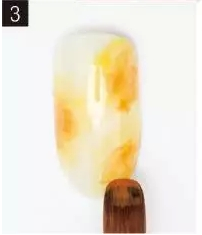 美甲玫瑰花画法