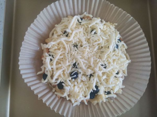 蓝莓香蕉吐司披萨