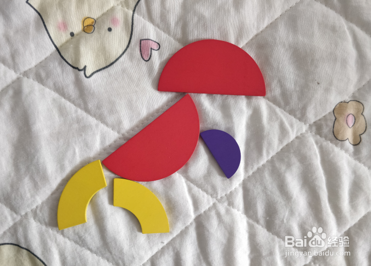 用幼儿积木怎么拼一只站立的兔子