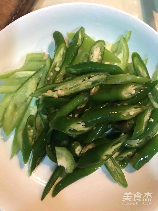 青椒杏鲍菇的做法