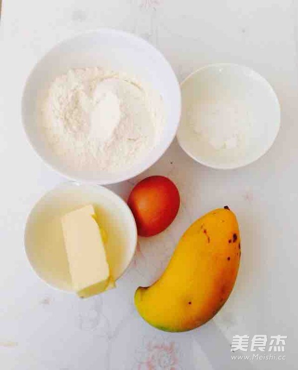 芒果酥派的做法
