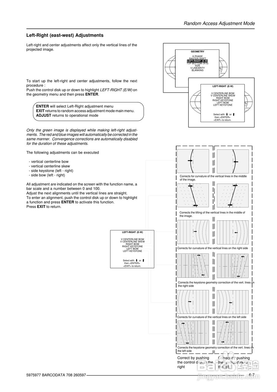 Barco巴可 DATA 708投影机说明书:[4]