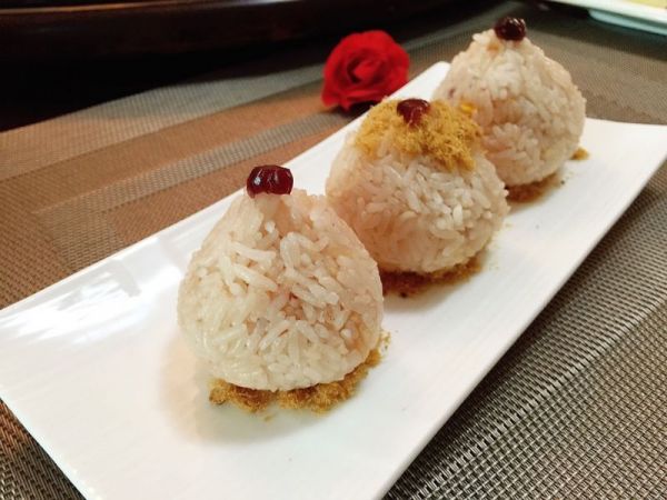 蔓越莓柠香爆浆饭团