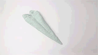 如何折叠毛巾大象