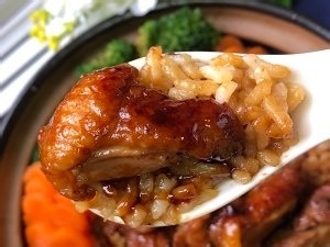 照烧鸡腿饭的做法