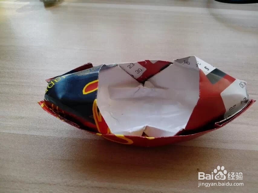 小船的简单折法