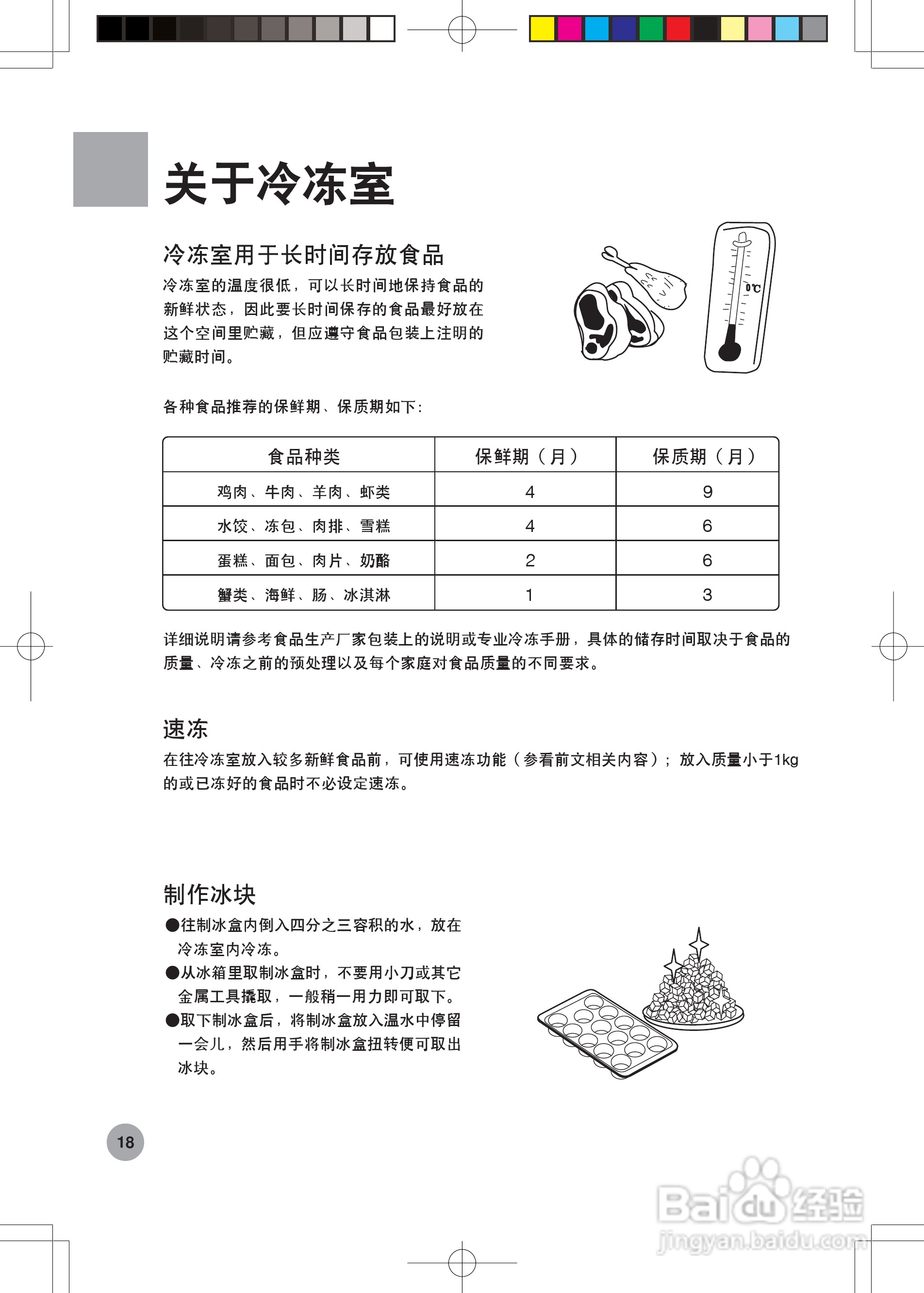 海尔冰箱BCD-219S/E型说明书:[2]