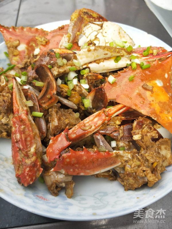 白蟹炒蛋的做法