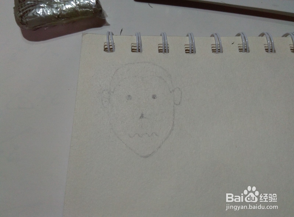 漫画线条人物头像