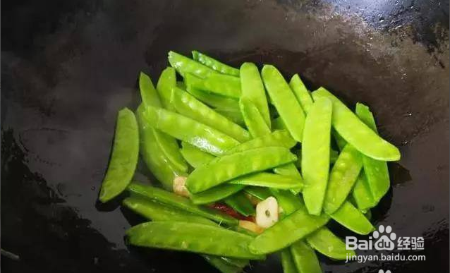 好吃的清炒荷兰豆