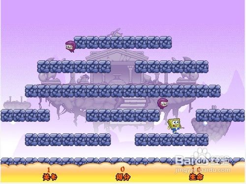 海绵宝宝雪球战小游戏怎么玩？