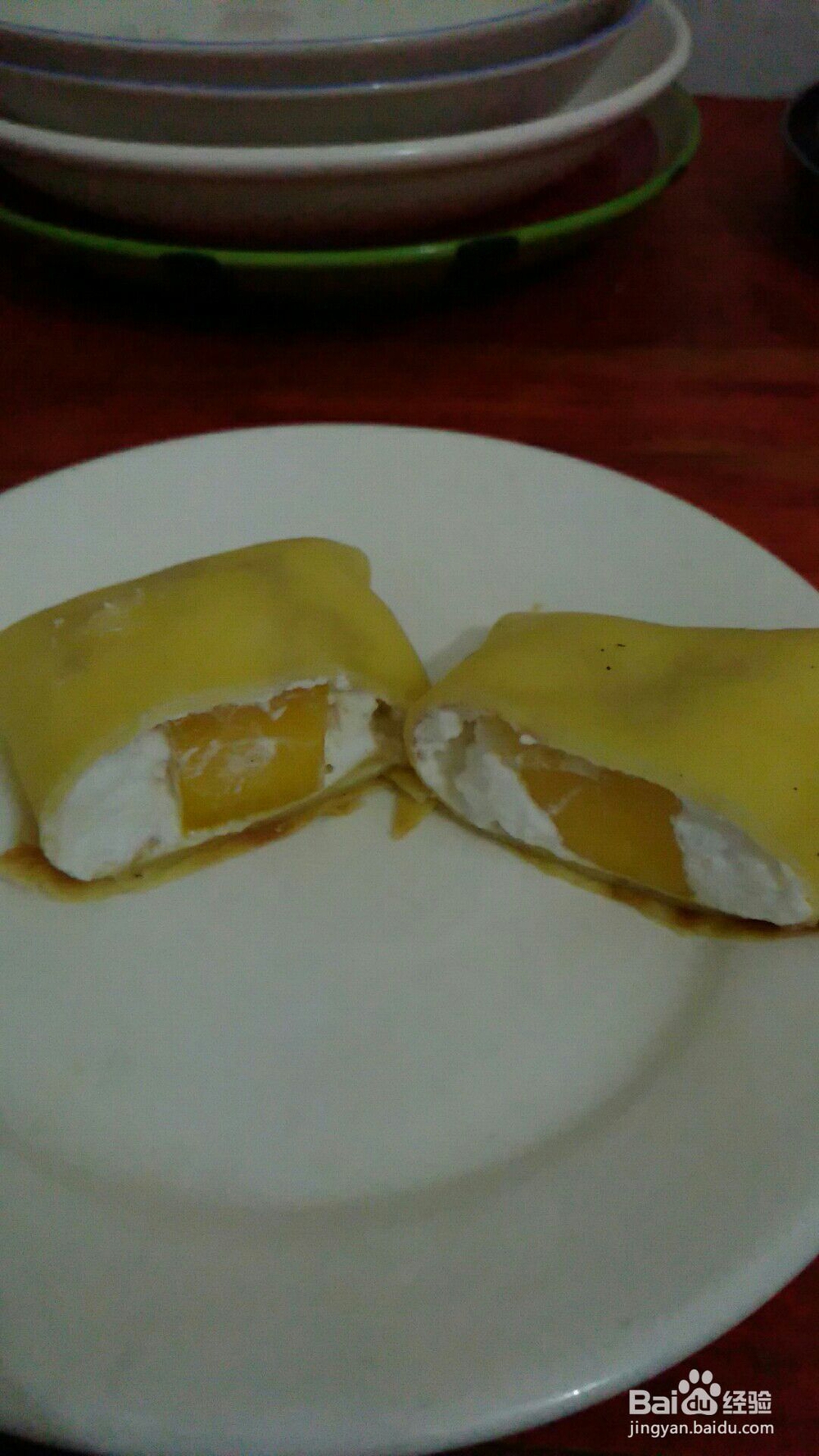 营养美味的芒果班戟