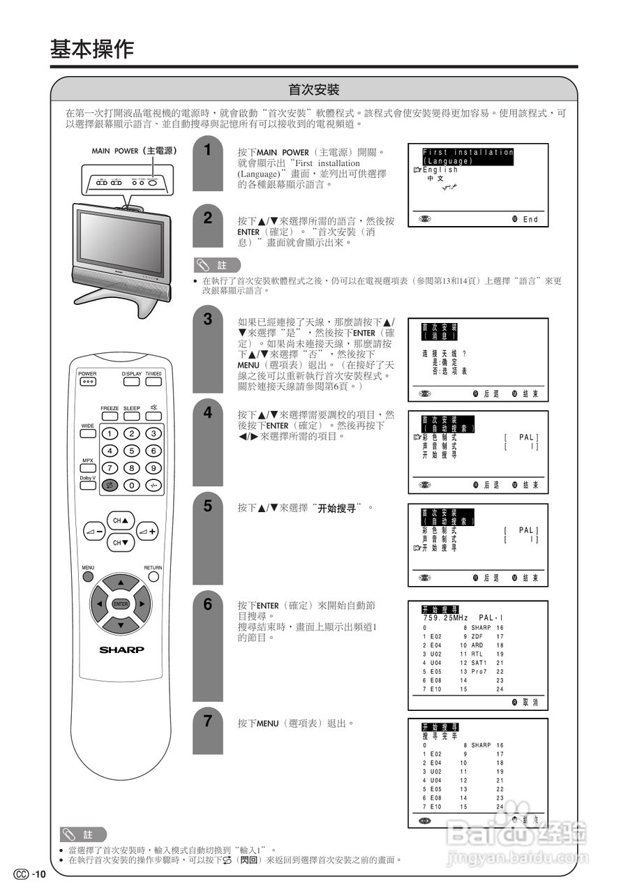 声宝LC-22AA1H型液晶电视机说明书:[2]