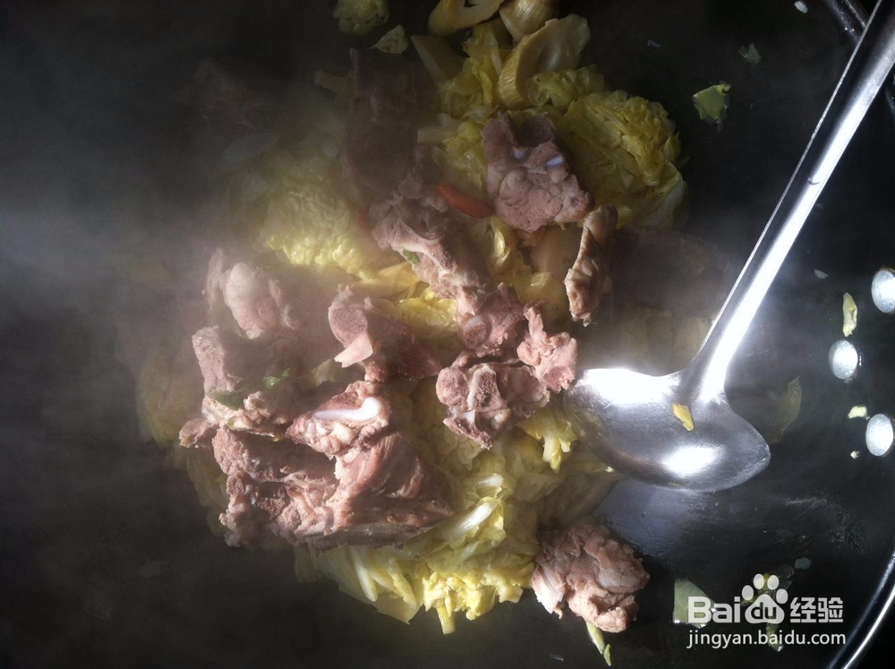 排骨炖竹笋怎么做