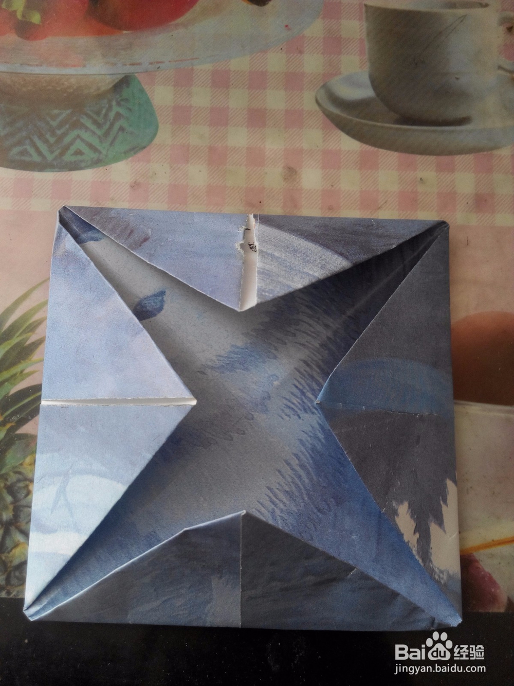 怎么折千纸鹤和东南西北