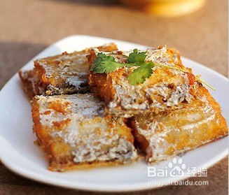 煎蒸带鱼的制作方法