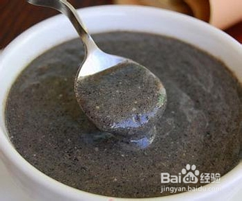 须发早白补肝肾 黑芝麻椹糊