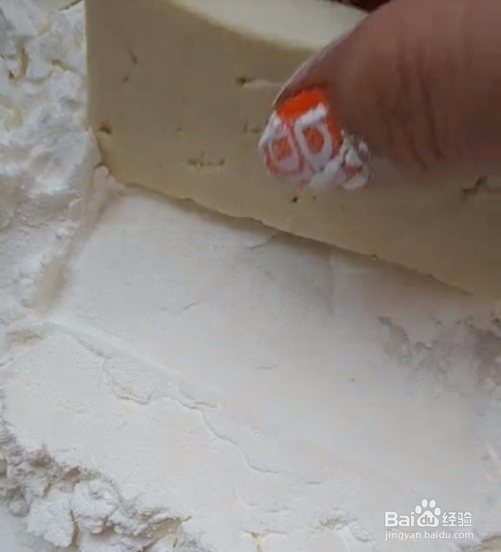 烧烤味的脆皮豆腐的做法