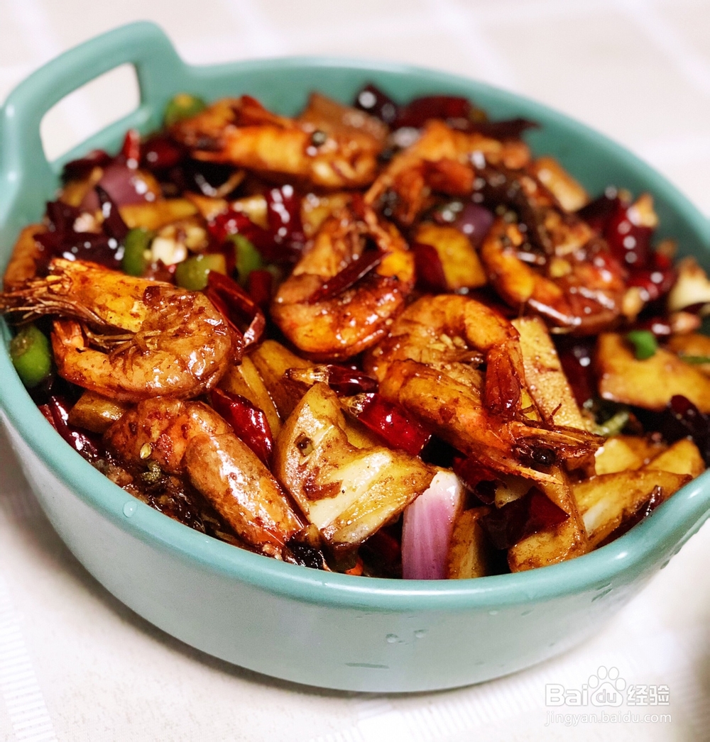 不可思议的干锅虾