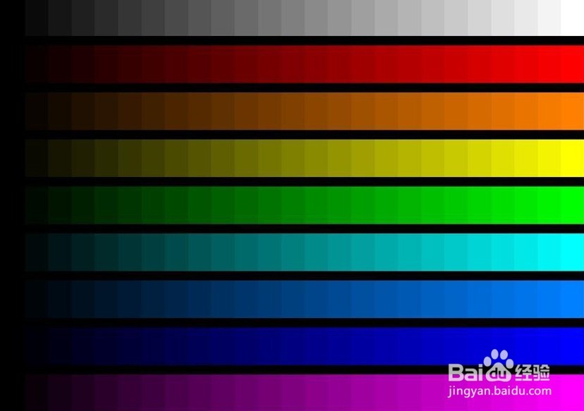 显示器校色ps图片色相亮度对比度饱和度调整！