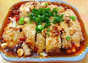 川味白砍鸡的做法
