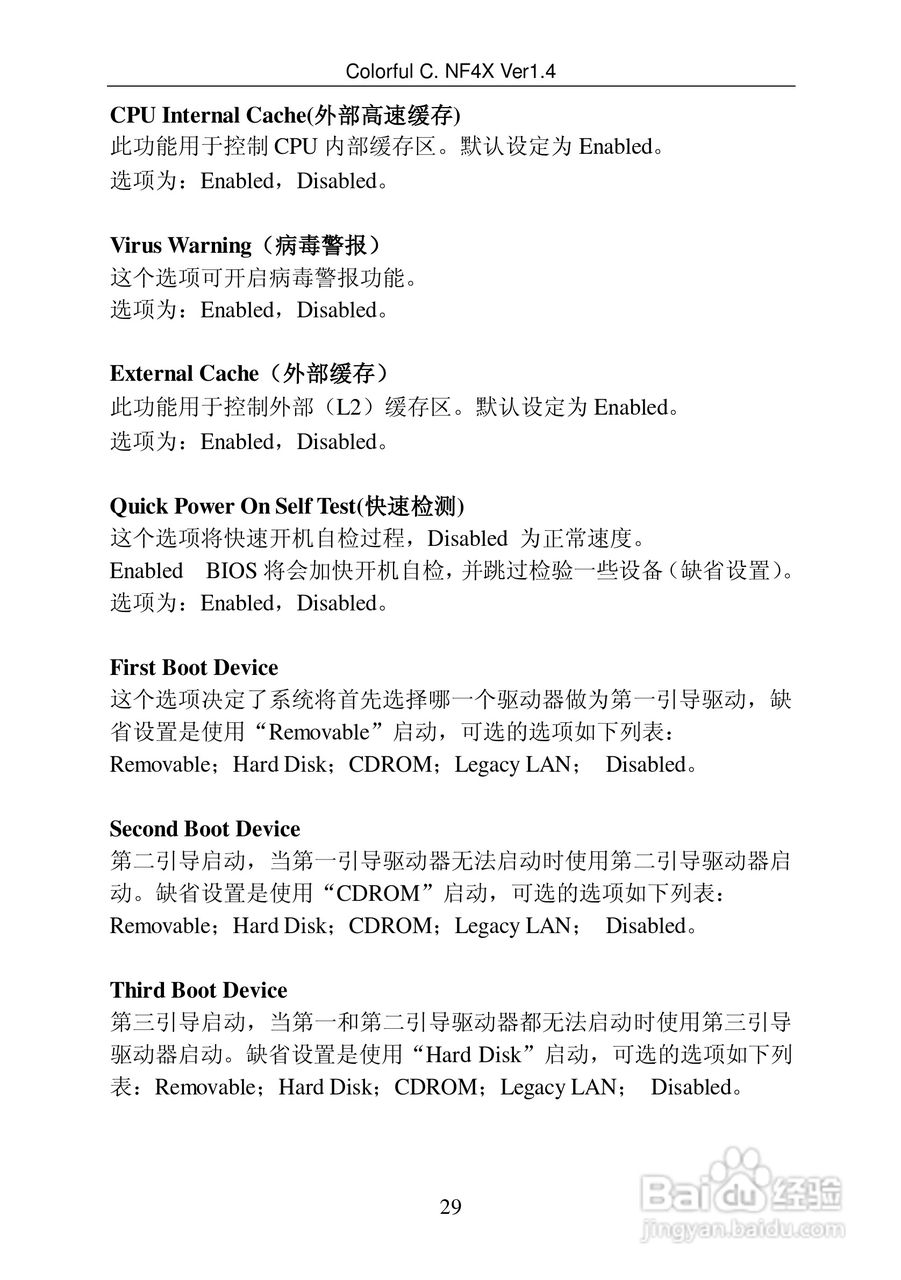 七彩虹C.NF4X Pro型主板说明书:[4]