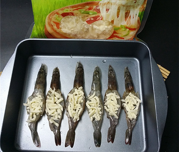 芝士香草焗对虾