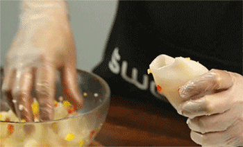 养生家常菜:酿鱿鱼筒做法