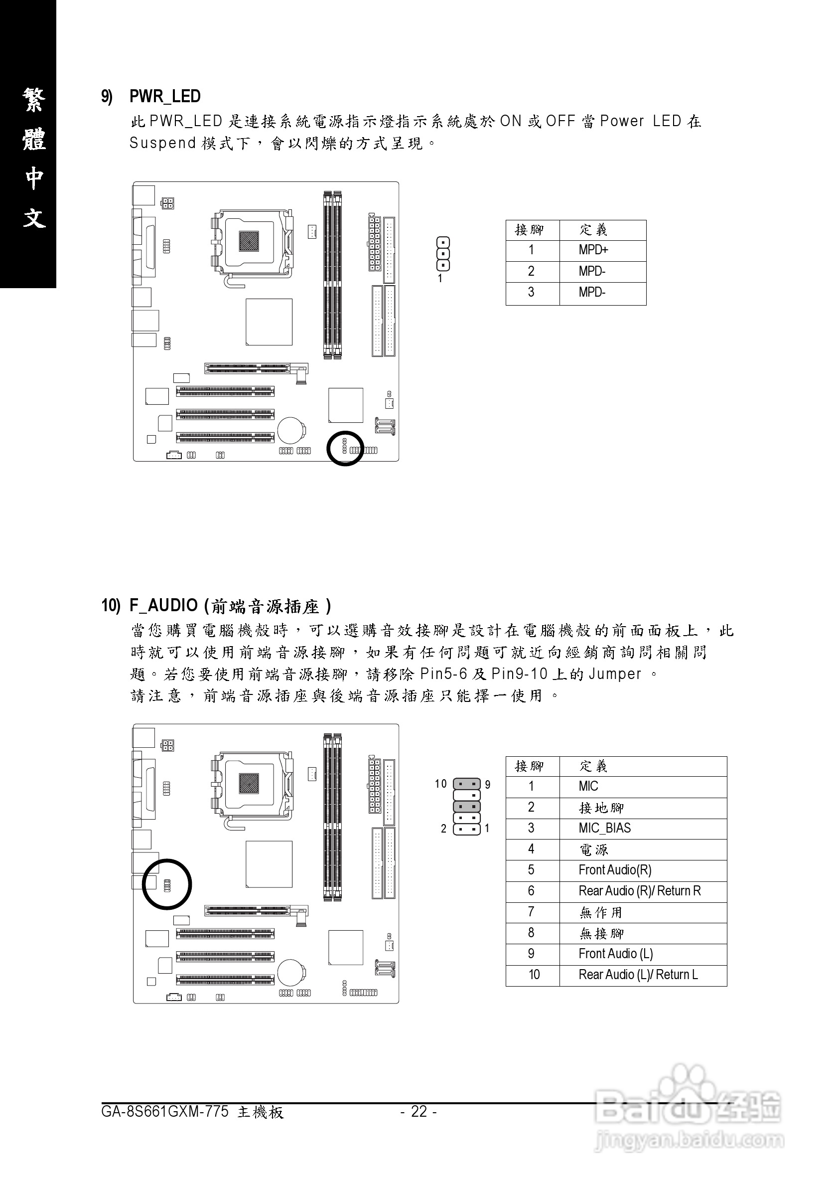 技嘉GA-8S661GXM-775 (Rev 1.x)型主板说明书:[3]