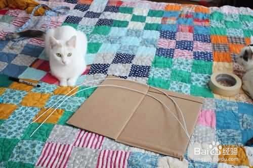 旧T恤改造猫咪小帐篷