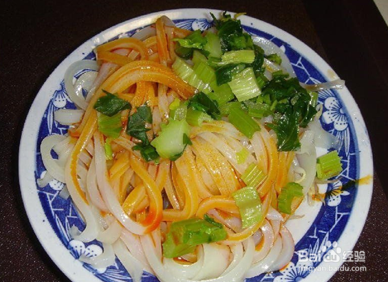 凉皮与凉皮调料的做法