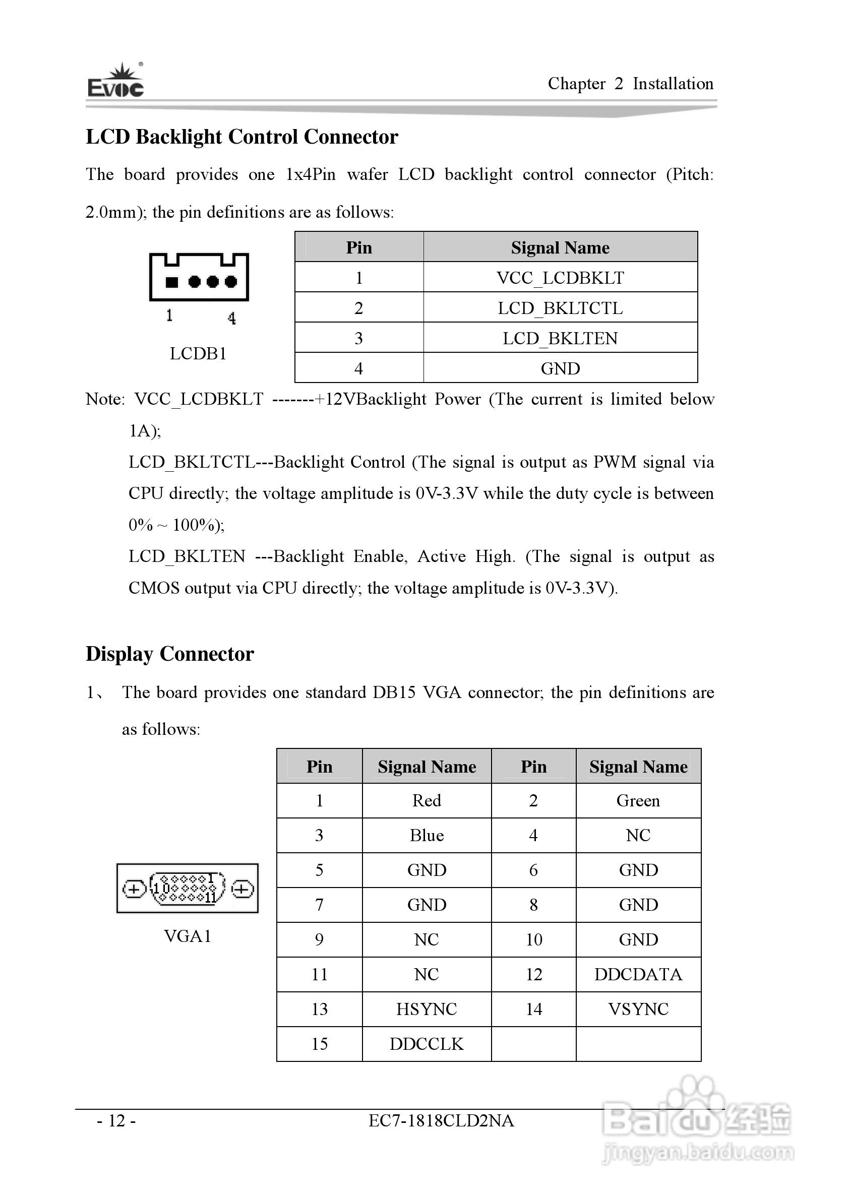 研祥Mini-ITX主板EC7-1818CLD2NA说明书:[7]