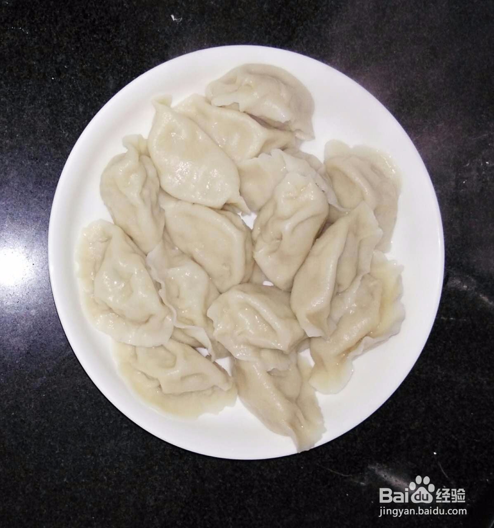 白菜猪肉馅饺子的制作方法