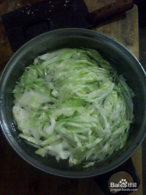 凉拌卷心菜，纯青好营养