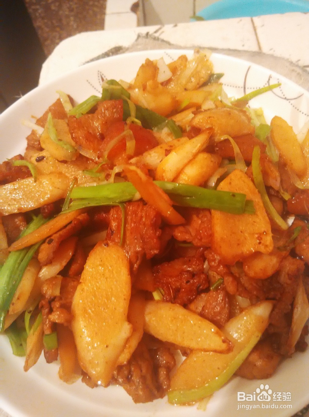 手把手教你怎么做嫩姜炒肉