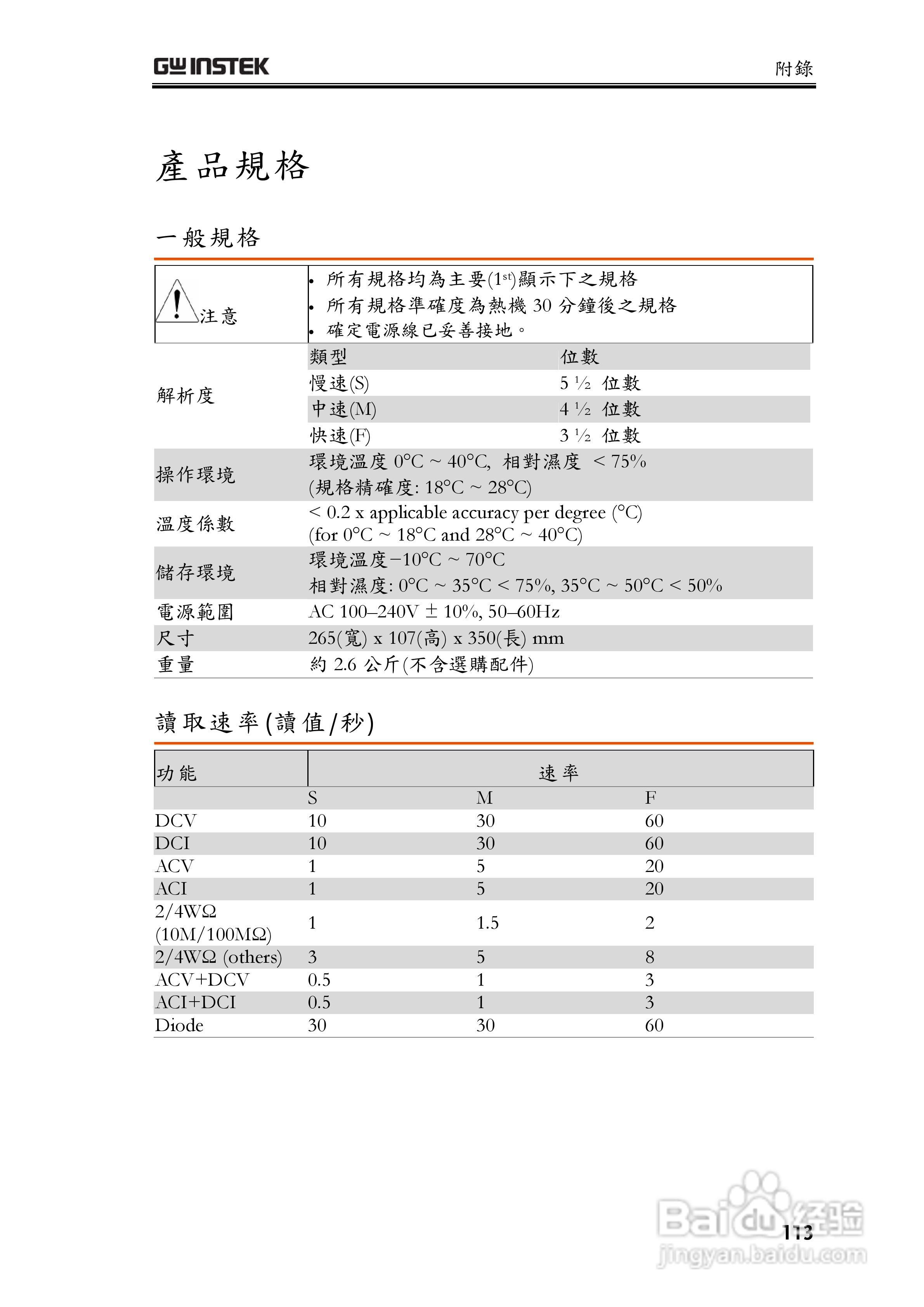 固纬GDM-8255A数字万用表使用说明书:[12]