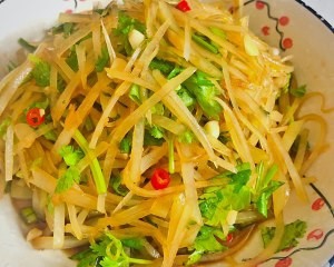凉拌土豆丝的美味做法