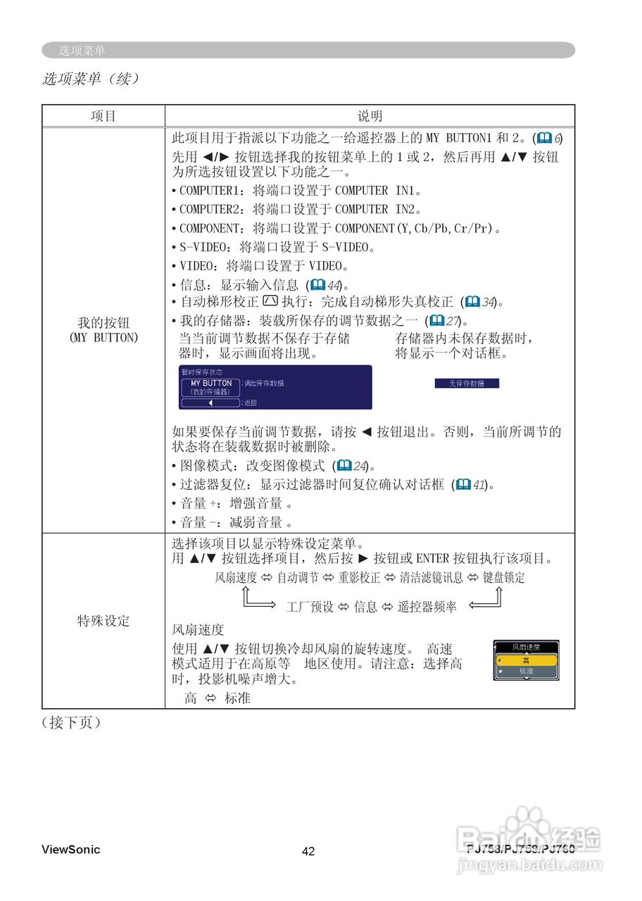 优派PJ759投影机使用说明书:[5]