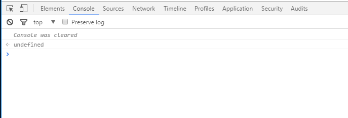 通过chrome控制台学习javascript