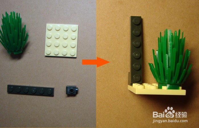 如何用积木拼装自行车比赛的场景