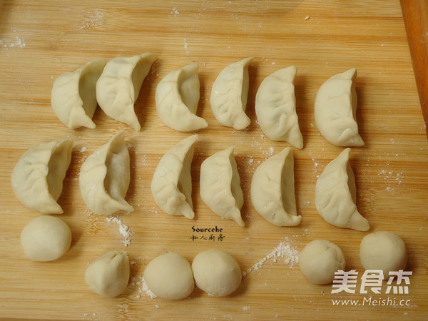 香菇猪肉煎饺