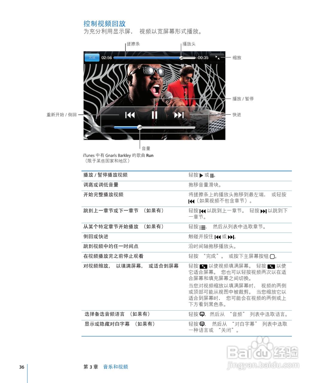 Apple苹果iPod touch 2.2(简体中文)手机说明书:[4]