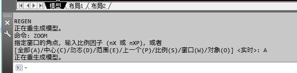 CAD绘图区域不能放大或者缩小