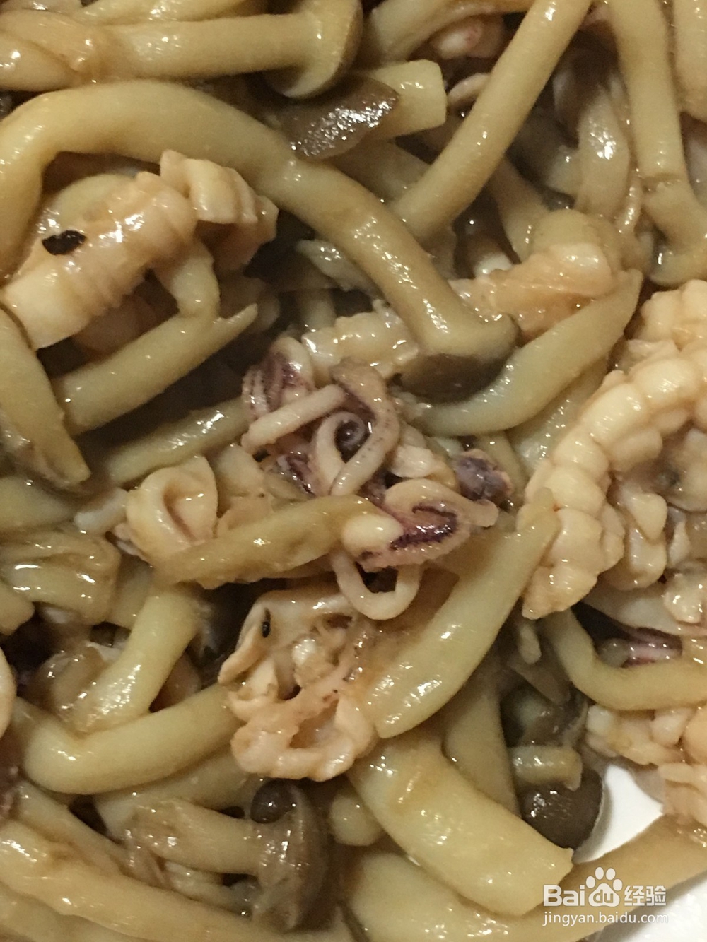 怎样做好吃的鲜菇炒鱿鱼?