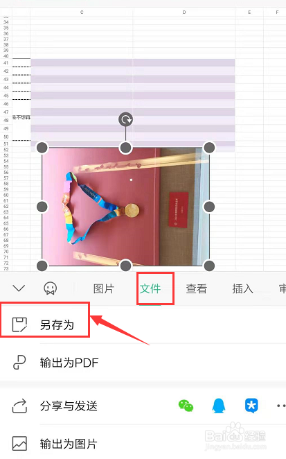 在手机WPS表格中怎样将文件导出为PDF格式