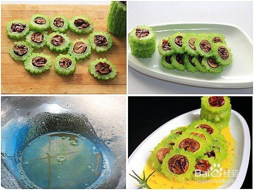 红枣酿苦瓜的做法