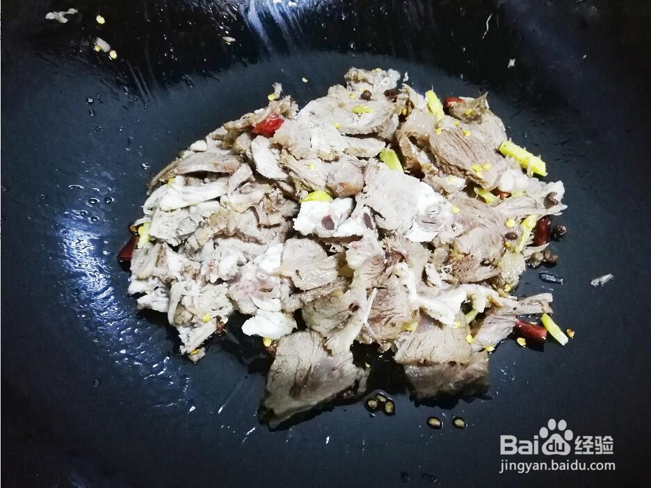 青椒牛肉的做法