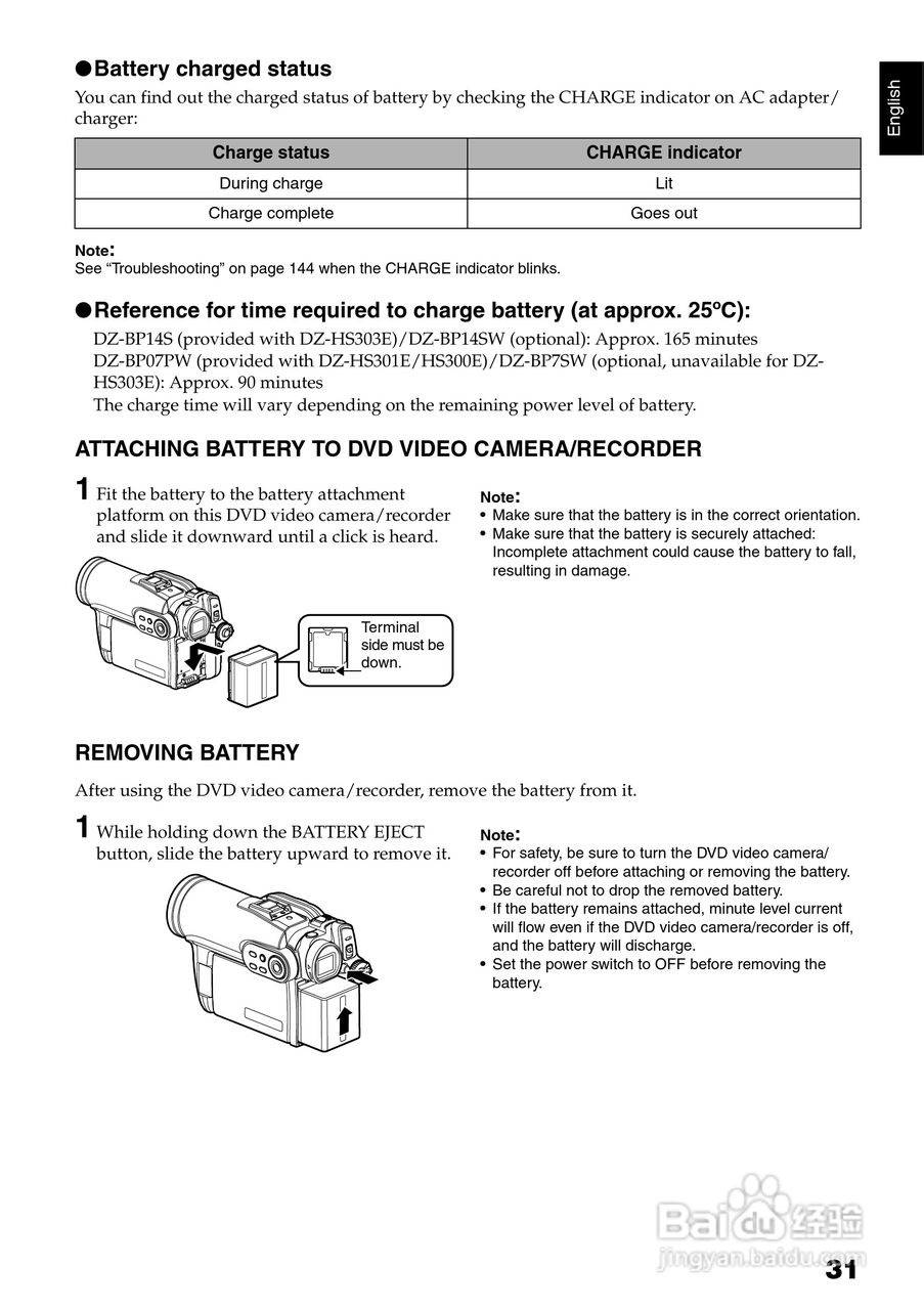 日立DZ-HS303E数码摄像机说明书:[4]