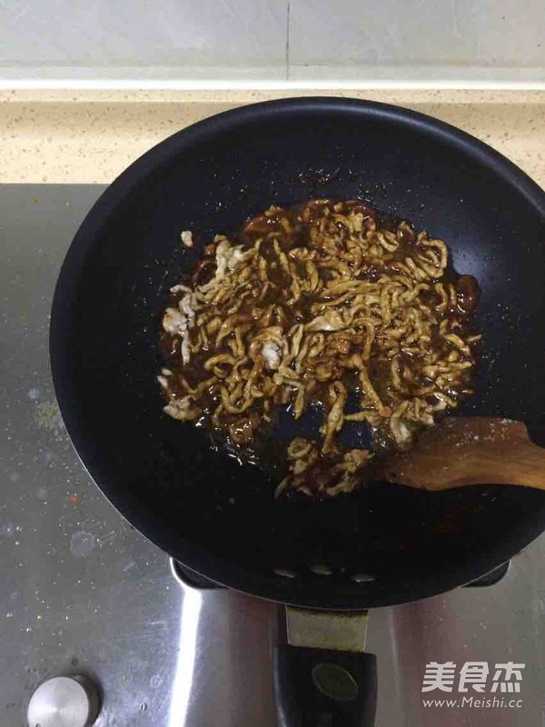 京酱肉丝的做法