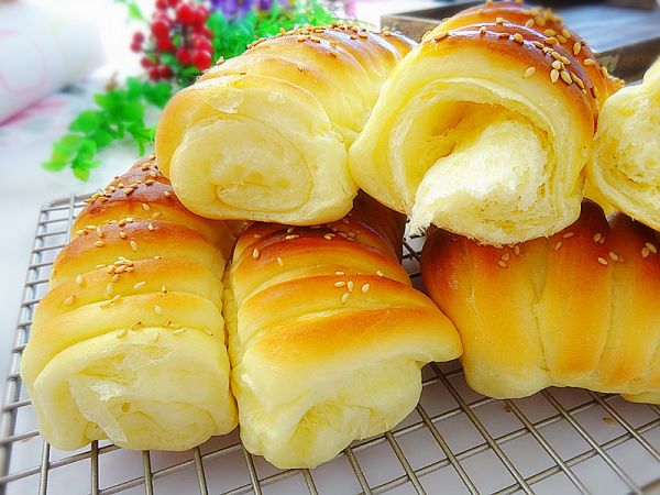 这面包成品暄松拉丝